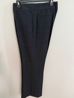 Amanda & Chelsea Charcoal Straight-Leg Dress Trousers